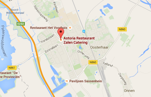 Astoria op Google Maps